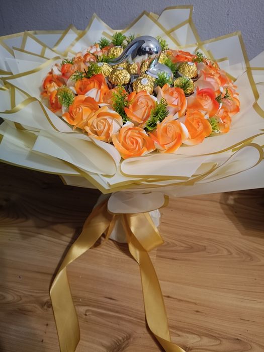 Bukiety z kwiatów mydlanych i nie tylko