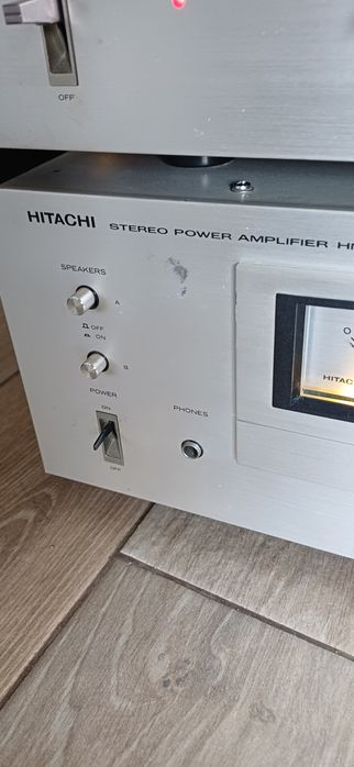 Wzmacniacz i przedwzmacniacz hitachi  hca 7500 oraz  hma 7500