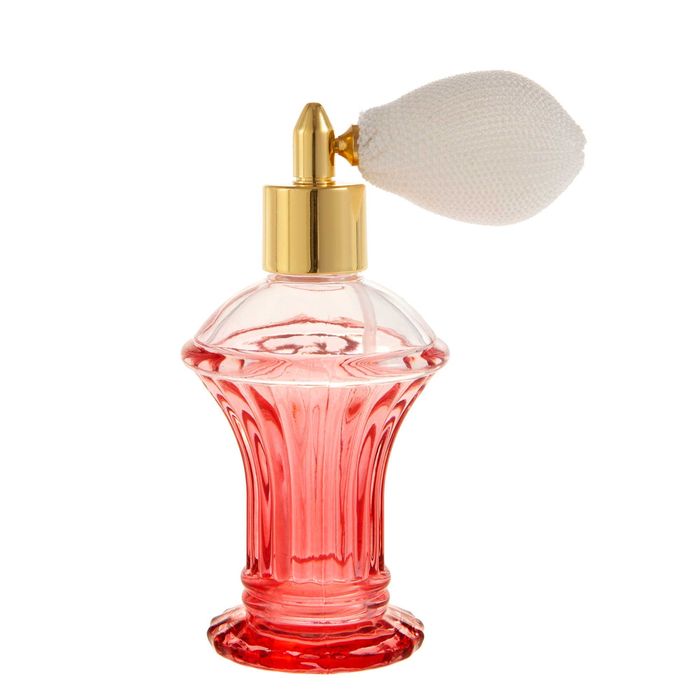 Butelka Flakon na perfumy z pompką - 50 ml! CZERWONA!