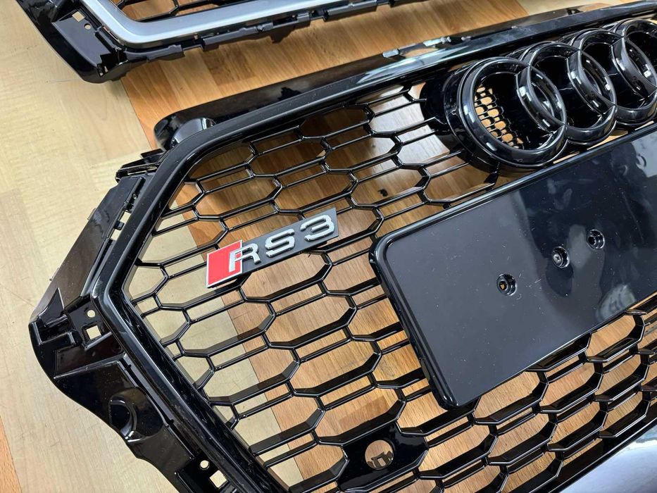 решетка радиатора А3 audi решотка а3 rs 8V Решітка ауді A3 8v 8В RS3