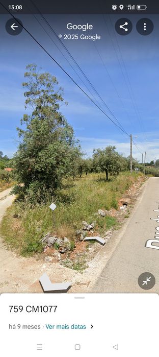 Terreno 747m2 viabilidade 60% de construção na Charneca Alvorge Ansião
