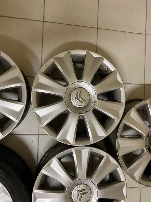 5 Jantes 17” 4x108 citroen berlingo c2 c3 c4 peugeot vtr vts ds3
