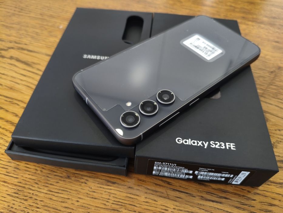 ‼️ New Samsung galaxy s23 FE 8/128GB Graphite ( Новий оригінал ) Snapdragon 8Gen1