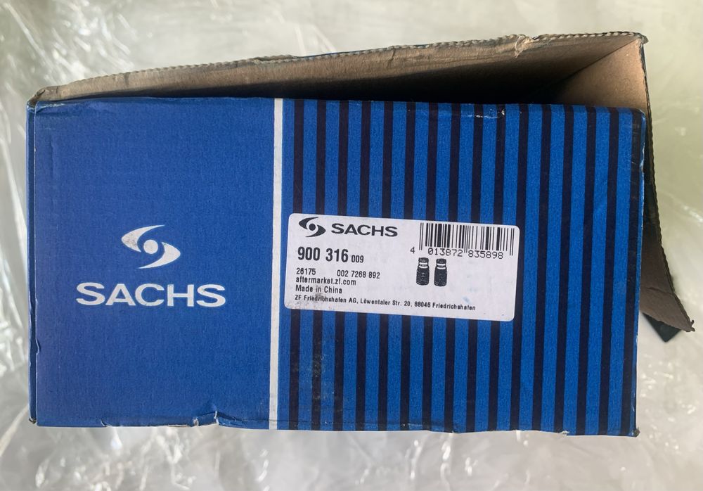 Пыльники с отбойниками задние Sachs для BMW F20/F22/F30/F32/F36