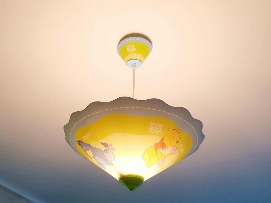Candeeiro de tecto Winnie the Pooh - candeeiro quarto criança