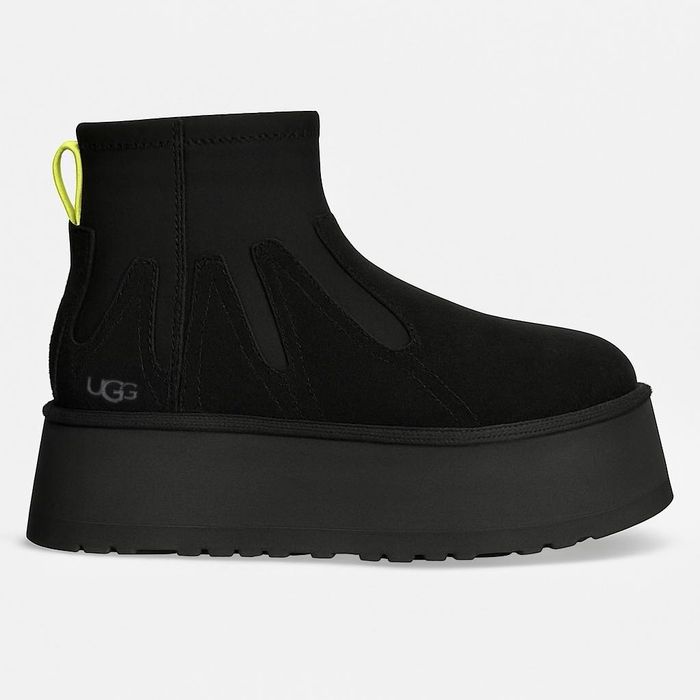 Оригінал! Жіночі угги UGG Classic Mini Dipper Sunwave BLK женские угги