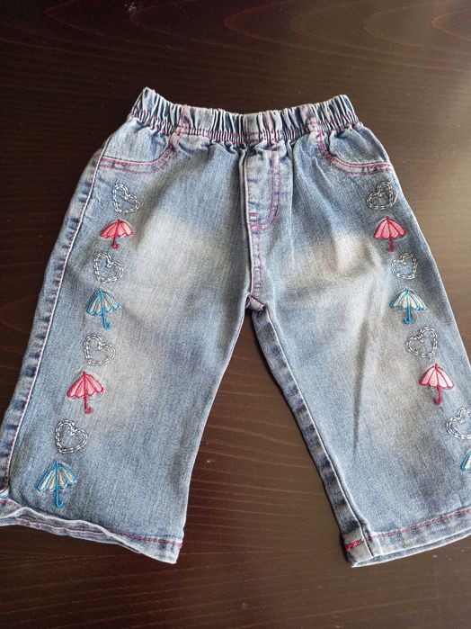 Spodenki spodnie 3 sztuki rozmiar 74-80