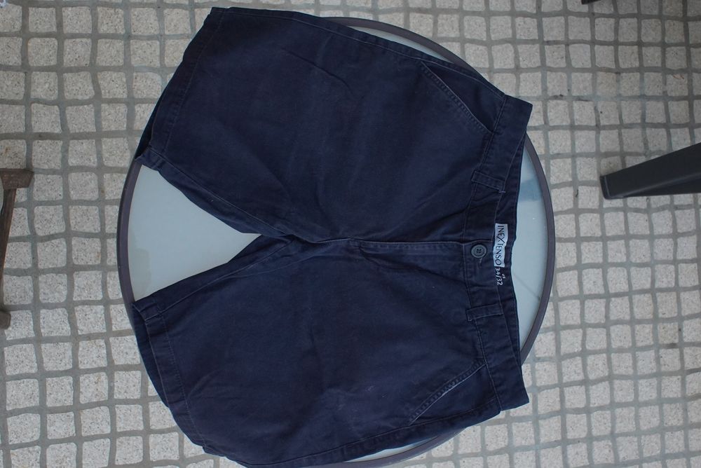 Calções Azul Escuro