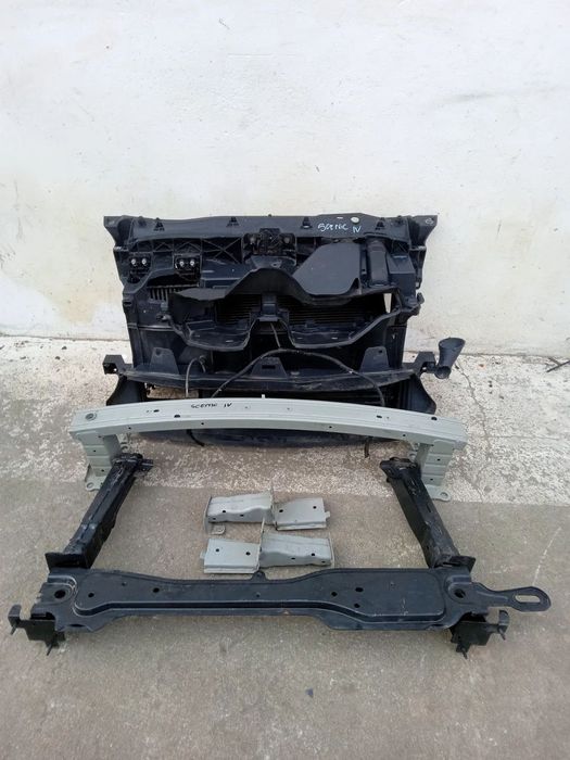 RENAULT SCENIC IV  - PAS PRZEDNI CHŁODNICE WENTYLA
