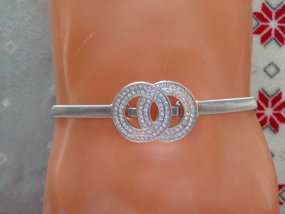 Pasek do sukienki wąski xs