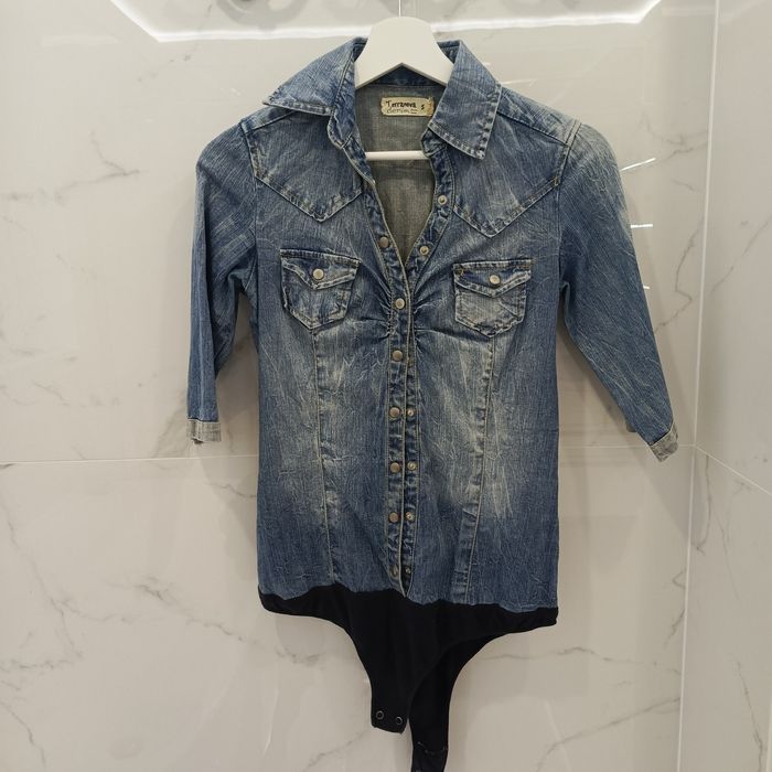 Jeansowe body Terranova