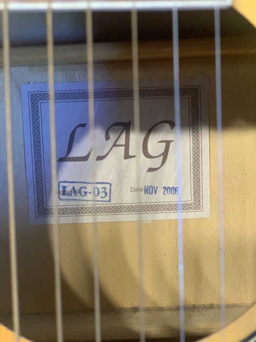 Акустическая гитара LAG