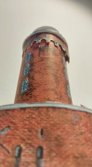 Dekoracja: Papierowa latarnia morska Kołobrzeg