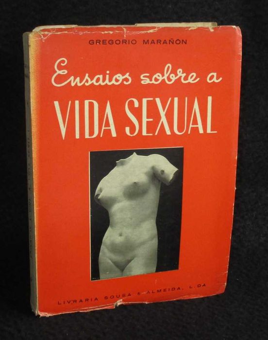 Livro Ensaios Sobre a Vida Sexual Gregorio Marañón 1958