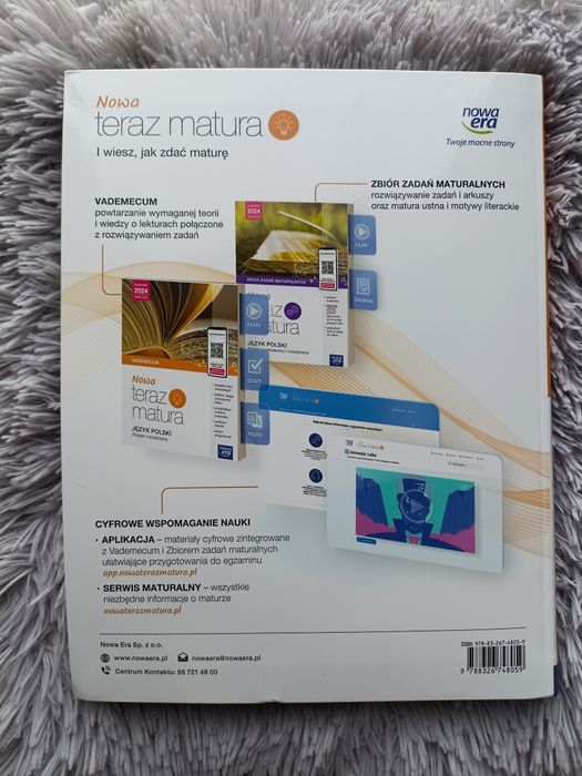 NOWA Teraz matura. Język polski. Vademecum. Poziom rozszerzony