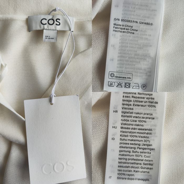 Cos сукня поло максі