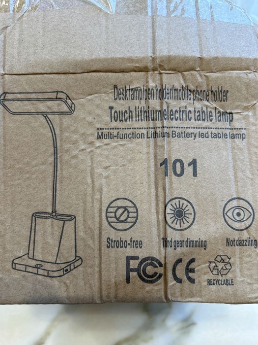 Candeeiro Led a bateria secretaria