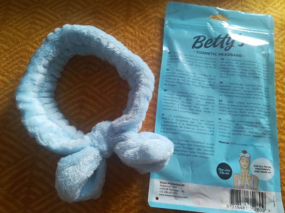 Opaska kosmetyczna / opadka do nakładania maseczki