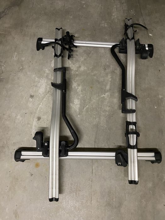 Barras tejadilho BMW + suportes bicicleta da thule