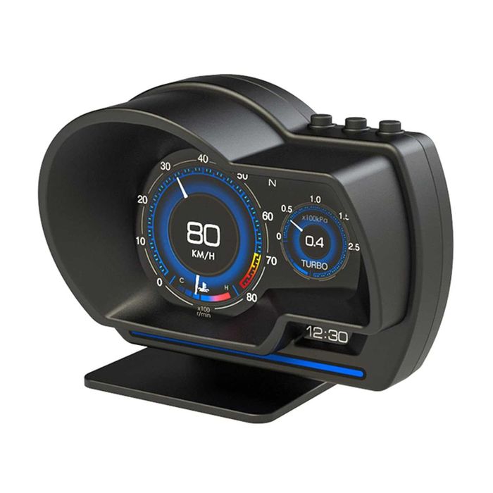 Display OBD2 Indicador GPS de sistema duplo