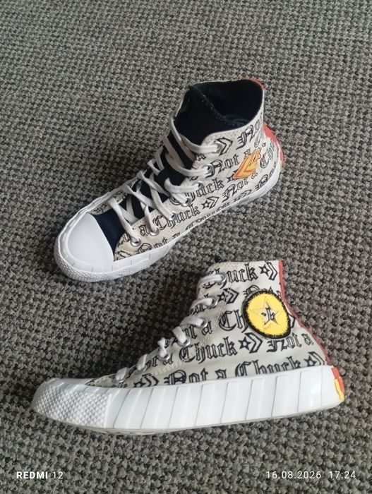 Super damskie trampki kultowe Converse Chuck Taylor All Star UNT1TL3D „Not a Chuck” r. 37,5
