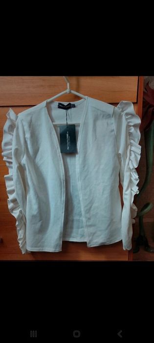 Nowe z metką bolerko białe damskie