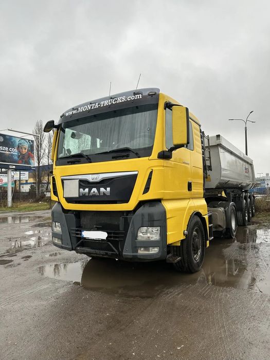 MAN TGX 18.440  MAN TGX 18.440 4x4 hydrodrive cena netto za zestaw 209800zł