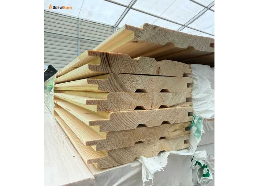 Deska elewacyjna Softline| boazeria |podbitka | świerk 19x146 mm Södra