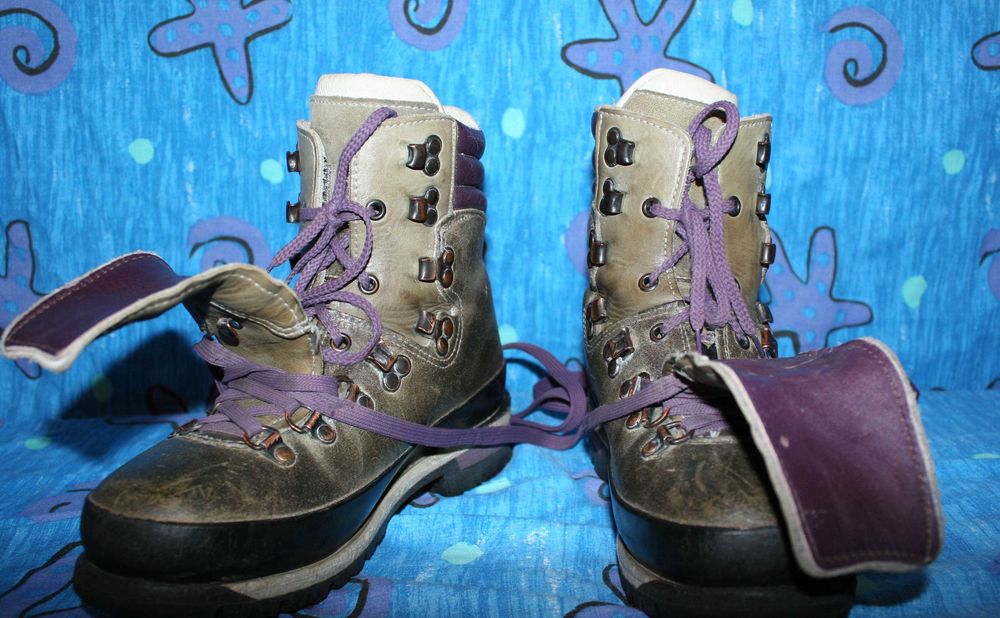 Горные кожаные трекинговые ботинки Raichle Switzerland,стелька 25.5 cм