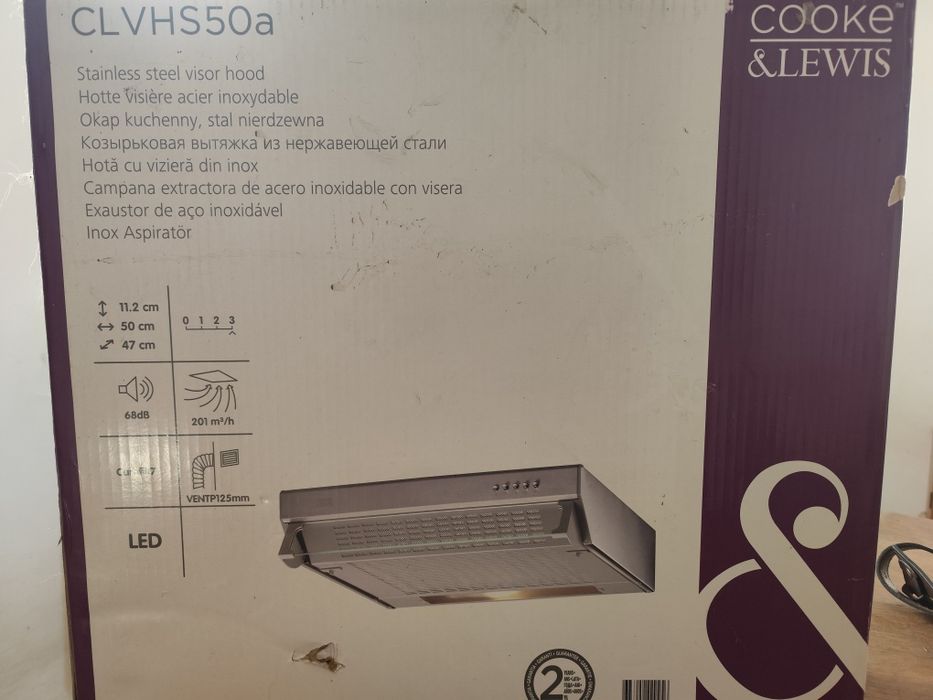 Okap cook and Lewis 50 cm