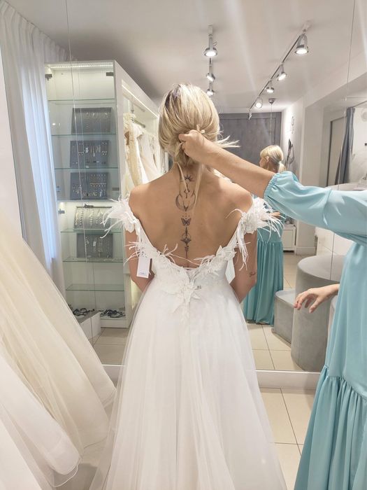 Suknia ślubna projekt indywidualny