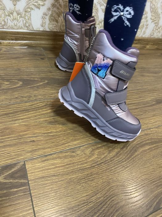 Зимові чобітки  Tom для дівчинки27-32