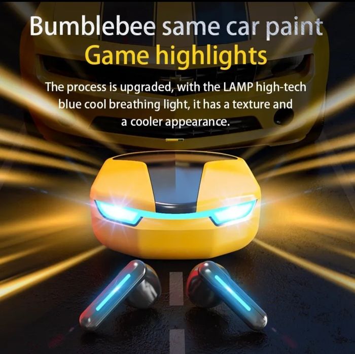 Auriculares Bluetooth Bumblebee.

Para quem é amante desta personagem