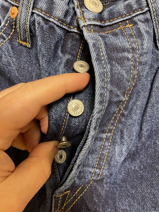 Джинсы Levis 501 размер W 34 L 30