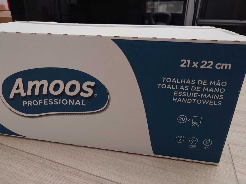 Toalhas de mãos em papel
