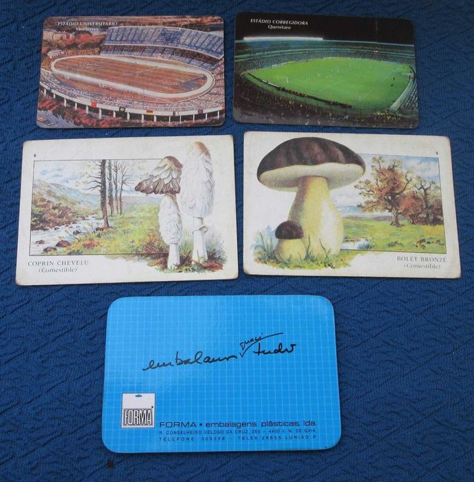 Calendários diversos 1986 (várias fotos) Ler descrição