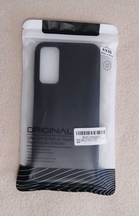 Plecki etui do Samsung Galaxy A14 5G czarne matowe