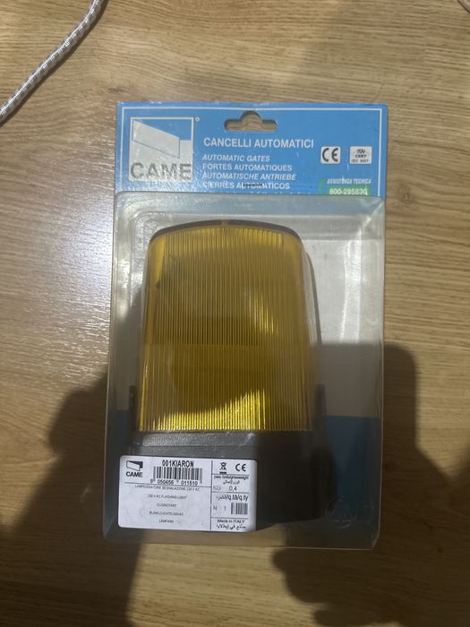 Lampa napedu bramy came kairon