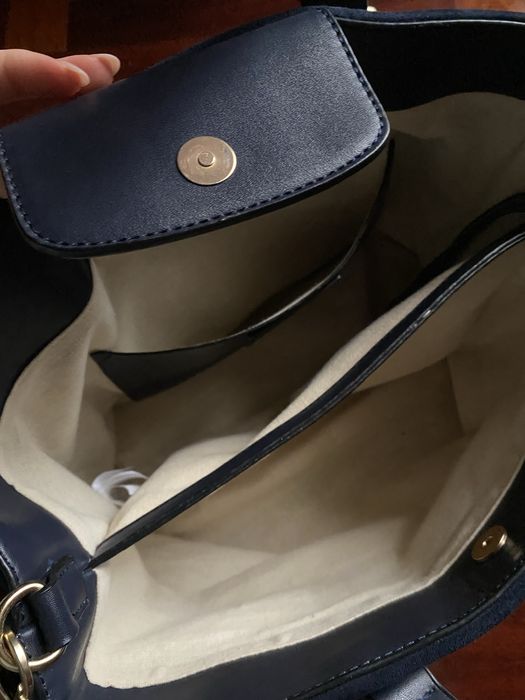 Mala azul marinho parfois