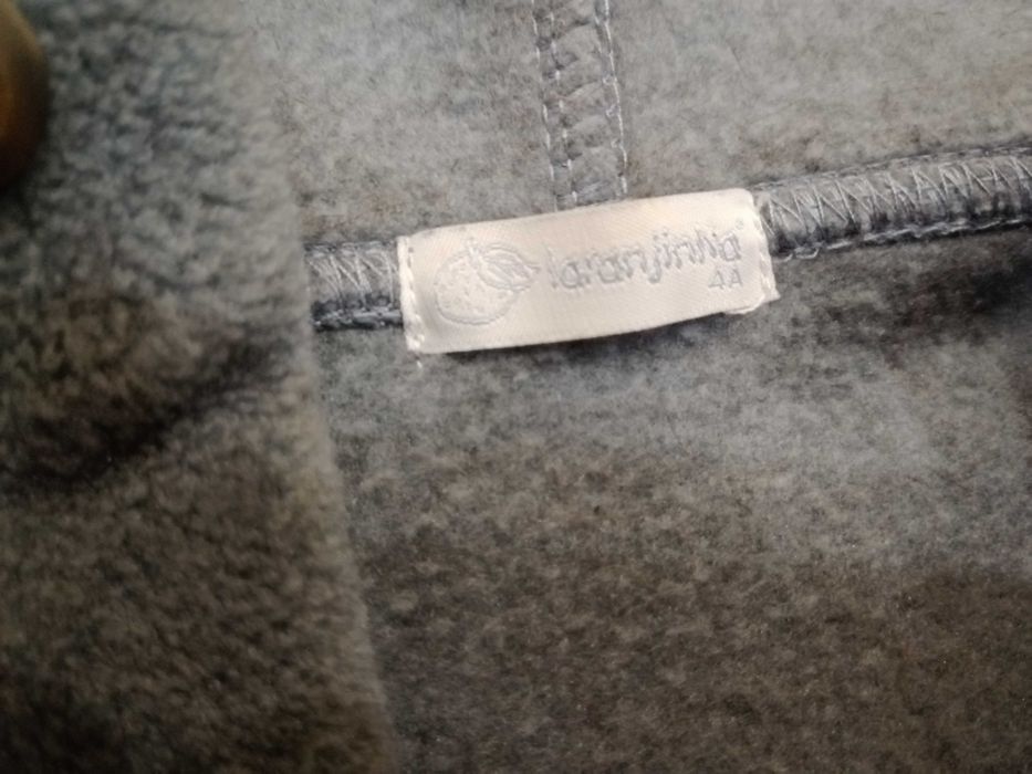 Blue Fleece Jacket for Ages 4–5, Brand Laranjinha