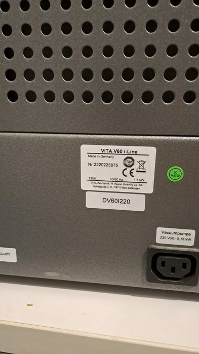 Forno de queima VITA
V60 i-line