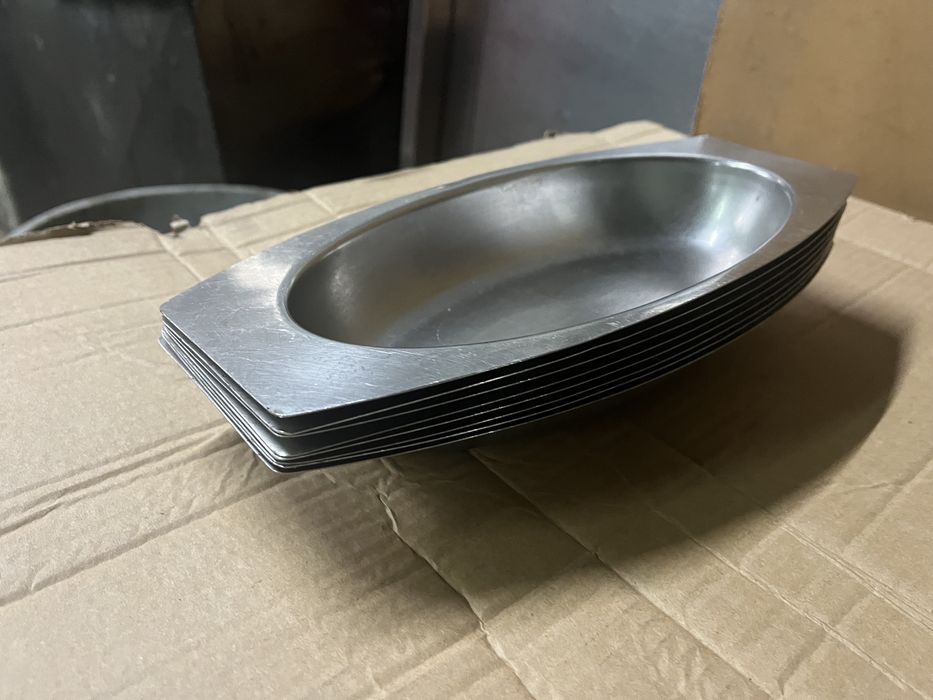 Taças ovais fundas de servir conjunto de 8 unidades