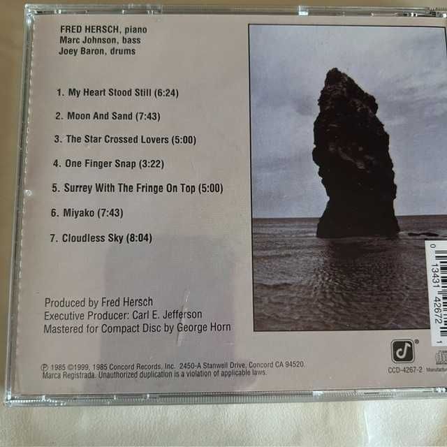 Fred Hersh Trio: Horizons CD Jazz