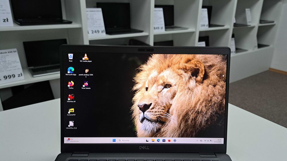 Zgrabny Dell Latitude 7310 i5-10gen 8GB 256SSD IPS FHD WIN11 Klasa A