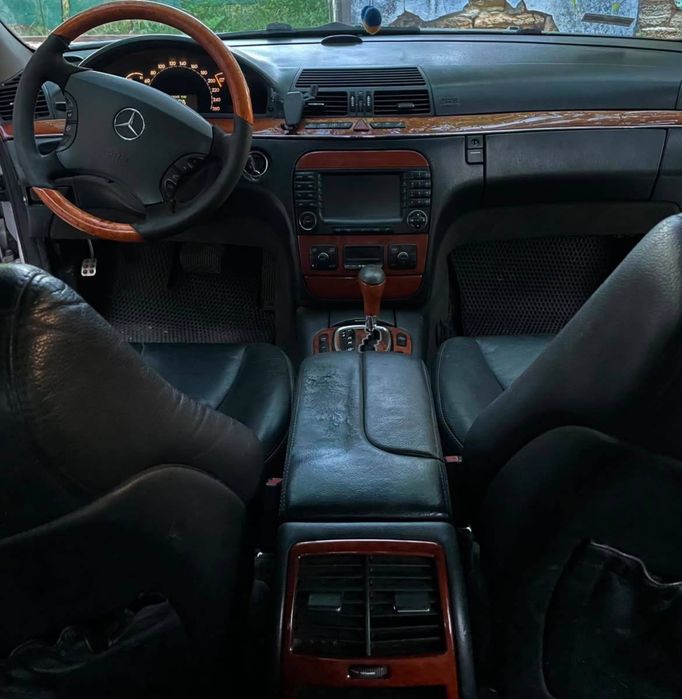 Mercedes w220 3,2cdi на еврономерах