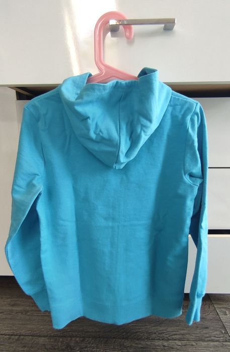 Bluza z kapturem, Minecraft, 122/128, turkus