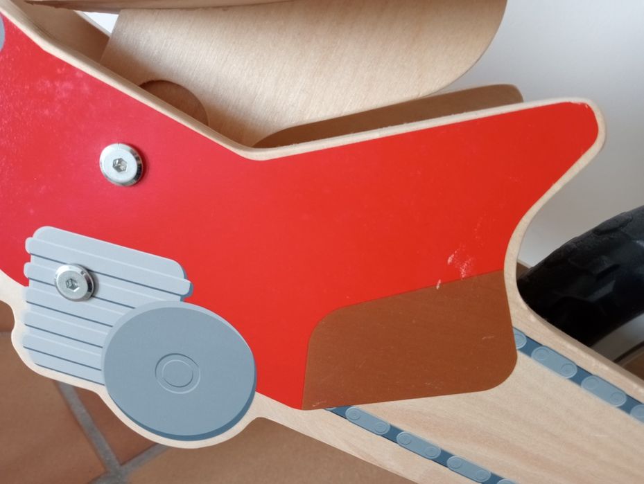 Bicicleta Madeira sem Pedais