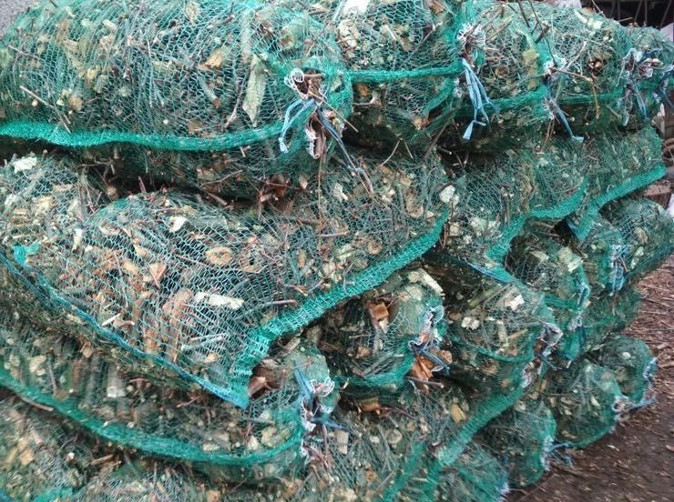 Дрова в мішках для опалення | Сухі дрова твердих порід