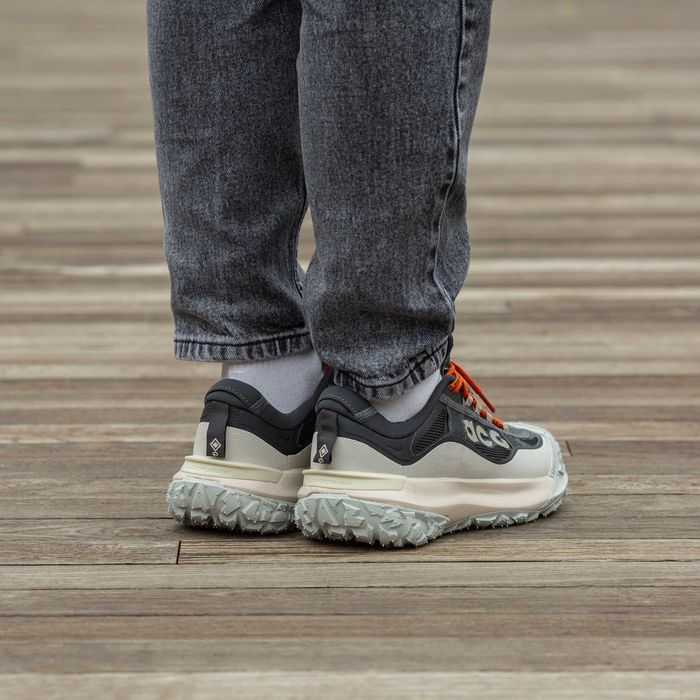 Кросівки Nike ACG Mountain Fly 2 Gore-Tex Grey-Beige premium | Кроссовки Найк чоловічі жіночі