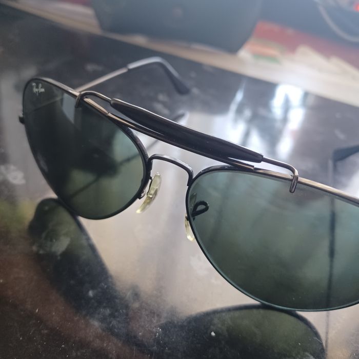 Oculos de sol rayban aviador outdoorsman originais